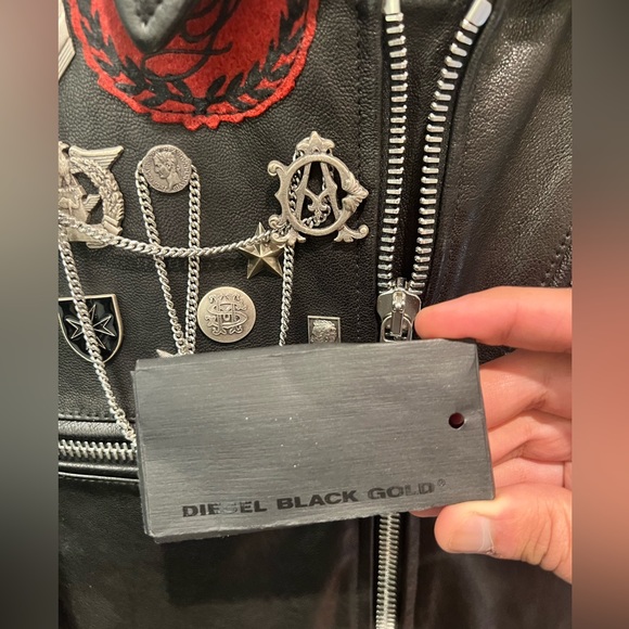 Diesel Black Gold leather jacket - Picture 6 of 6